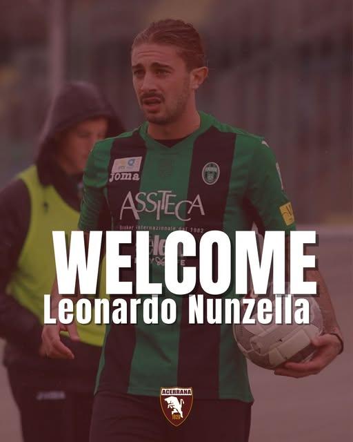 UFFICIALE-Polisportiva Real Acerrana 1926, ecco  Leonardo Nunzella