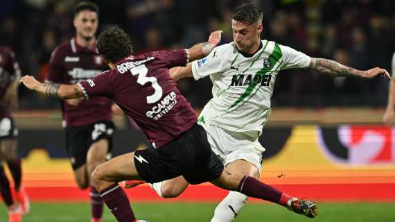 Serie A, Salernitana-Sassuolo 2-2: Maggiore al 91’, neroverdi rimontati 