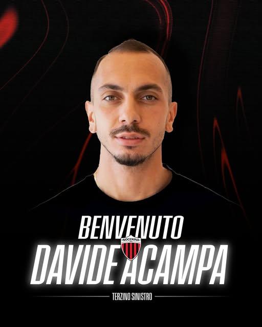 UFFICIALE-Nocerina, ecco il terzino Acampa
