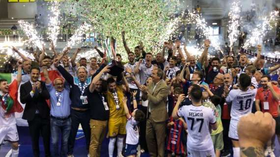 Futsal, la Feldi Eboli è Campione d’Italia