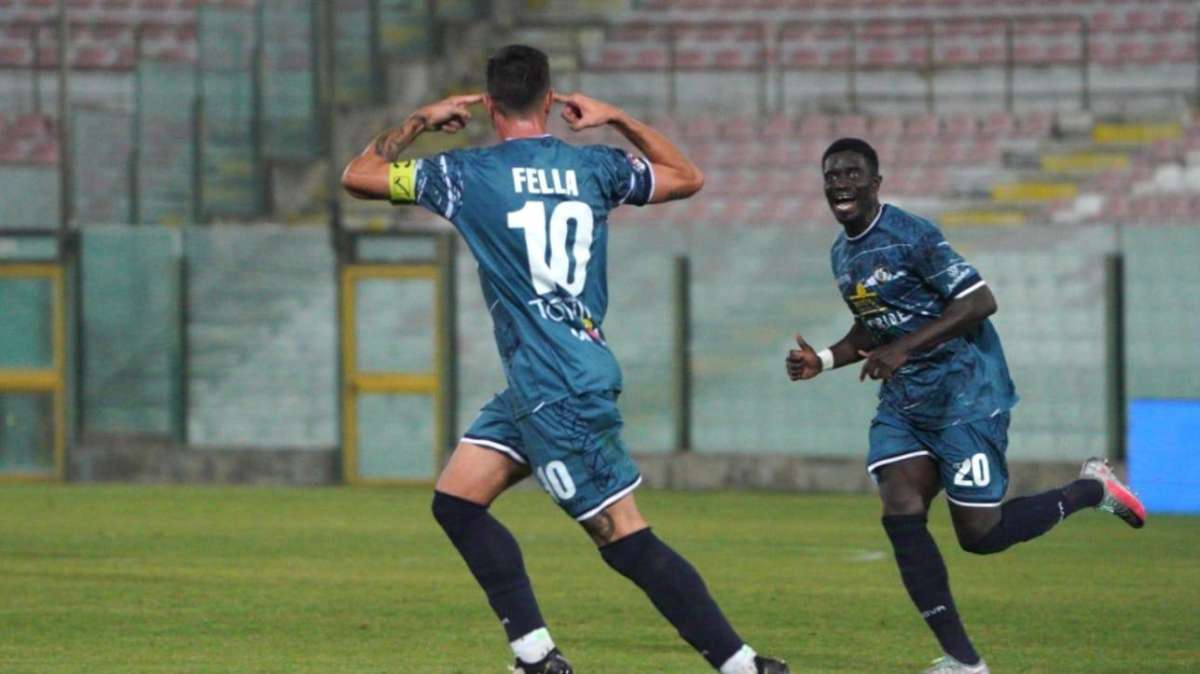 Colpo esterno della Cavese a Messina : 1-3 vittoria per gli uomini di Maiuri