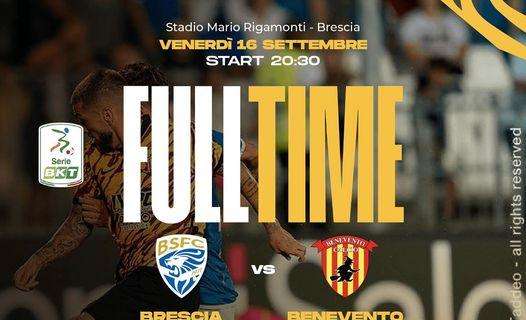 Brescia - Benevento 1-0: Bianchi regala alle rondinelle la vittoria