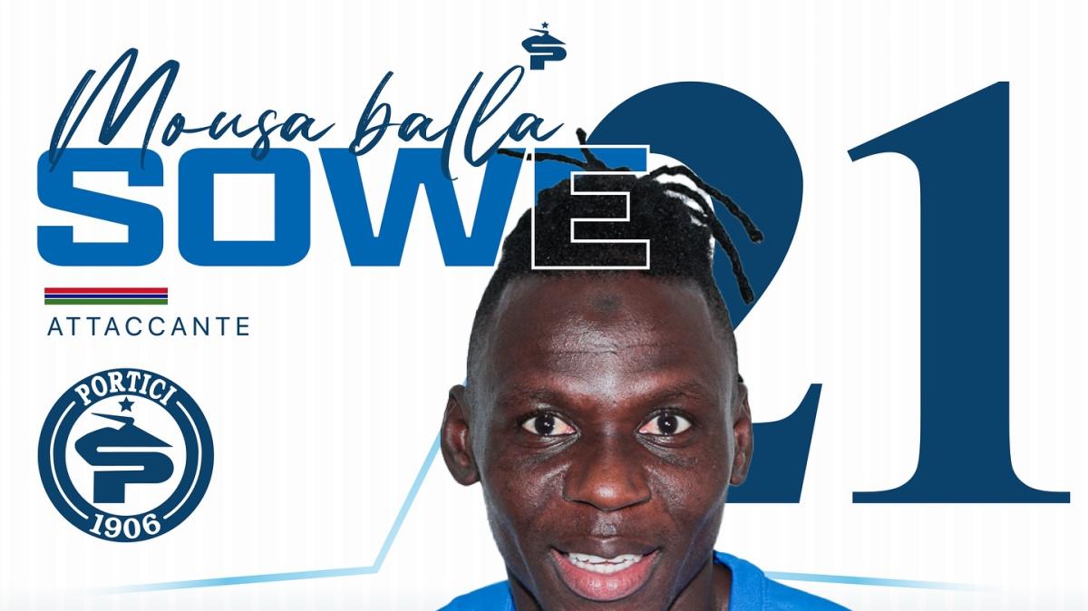 UFFICIALE-Portici, ecco Mousa Balla Sowe