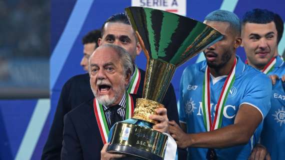 Napoli, De Laurentiis dopo la parata Scudetto: "Siamo stati testimoni di un evento epocale"