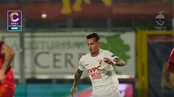 Picerno-Benevento 1-0, la decide Bernardotto