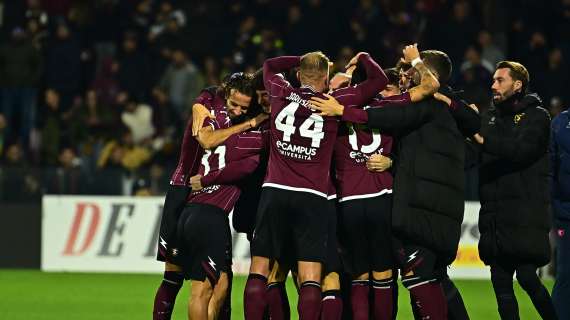 Salernitana, nessuna novità dall'infermeria: in cinque lavorano ancora a parte