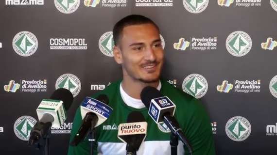 Avellino, Crespi: "Voglio ricambiare la fiducia sul campo. Potevo arrivare qui a gennaio"