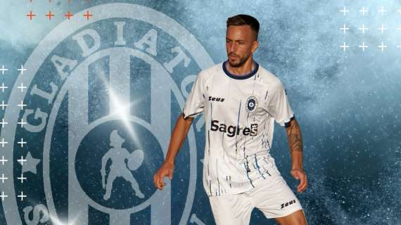 UFFICIALE-Gladiator, rinnovo   la punta Antonio Bacio Terracino