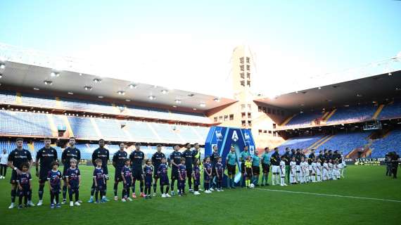 Sampdoria-Salerntiana. Niente svolta per Evani media punti top per Marino
