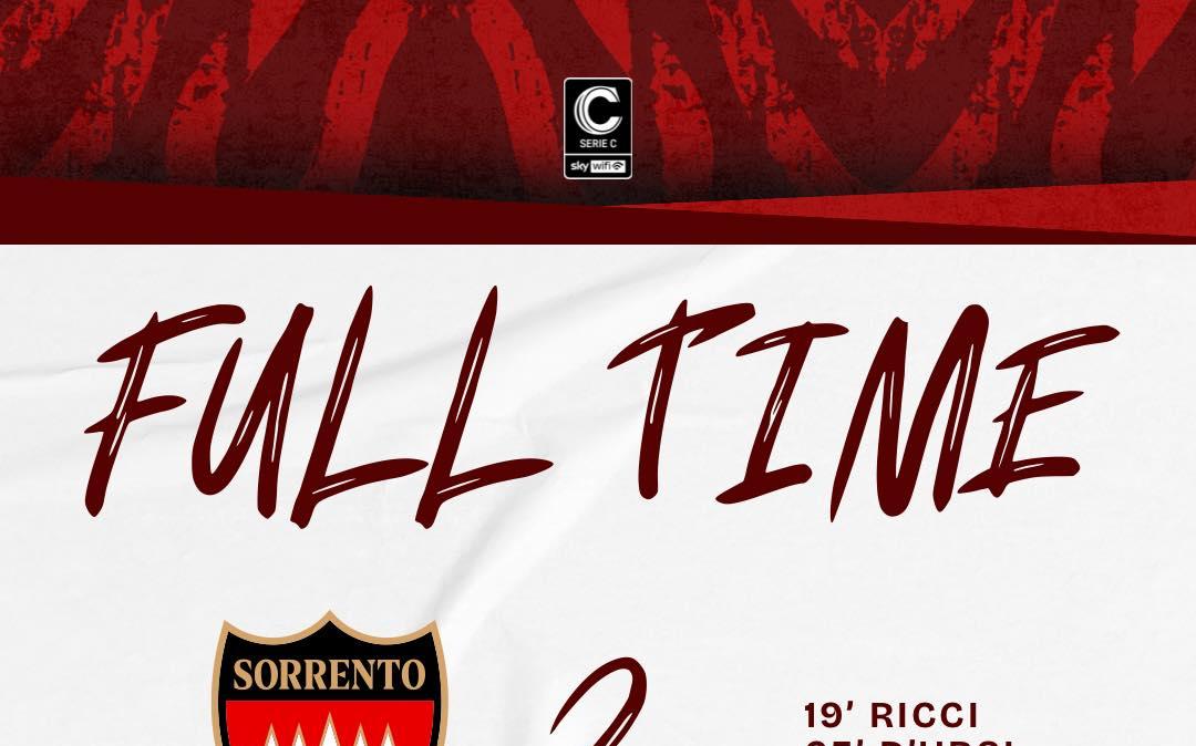 Sorrento-Crotone 2-2, un pareggio beffa per la squadra rossonera