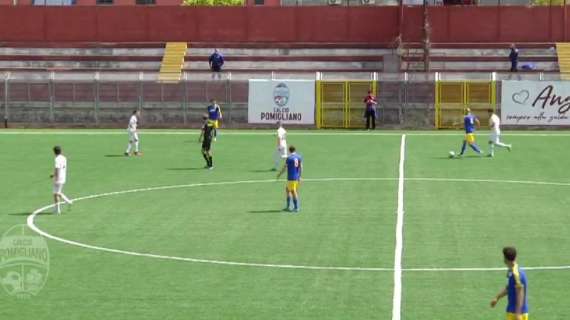 Scafatese, la concretezza di De Iulis e l'esuberanza di Palladino: Pomigliano k.o. al debutto 