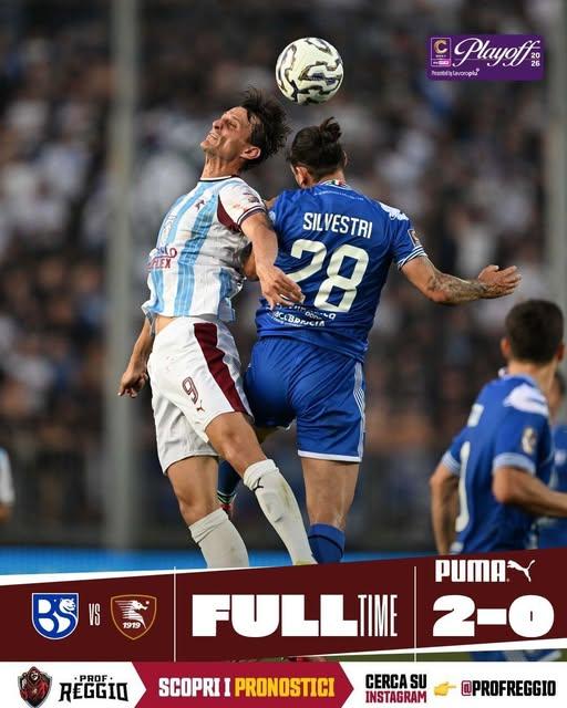 Il sogno è finito: la Salernitana è eliminata dai playoff