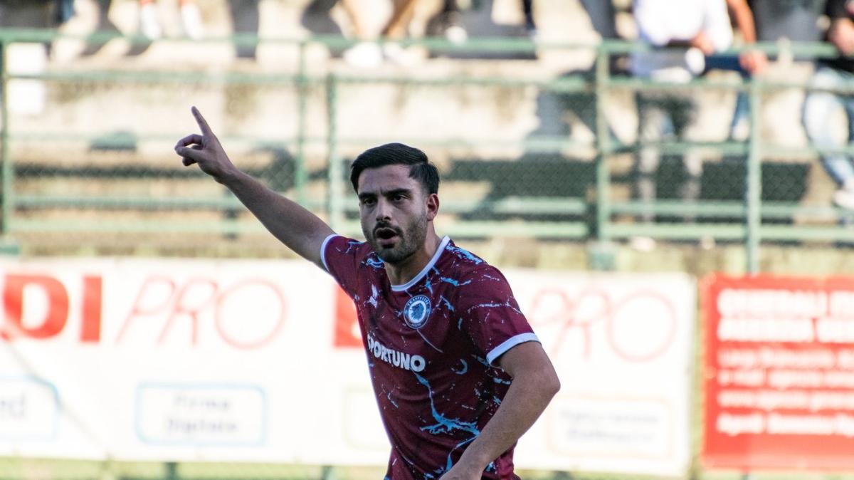 Mattia, autore dell'1-1