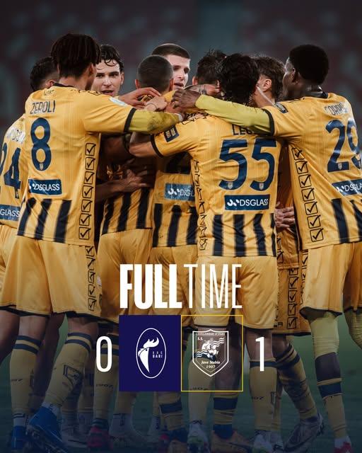 Bari-Juve Stabia, i biancorossi sprofondano: 0-1 decide Candellone su rigore