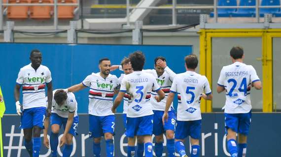 23 convocati blucerchiati: out Ekdal e Torregrossa