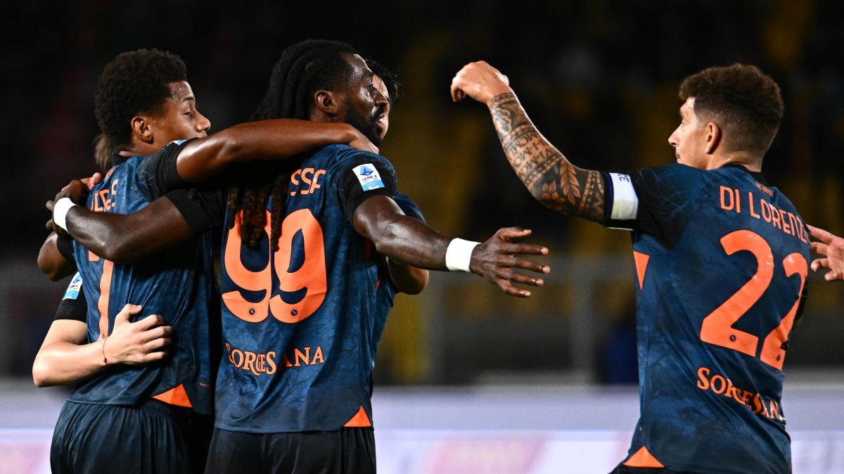 Serie A: Lecce-Napoli 0-1, Conte blinda la vetta con Anguissa e Milinkovic-Savic