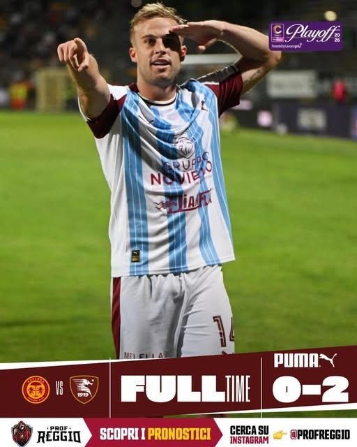 Ravenna-Salernitana 0-2: avanti granata