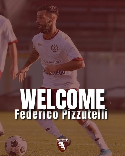 UFFICIALE-Polisportiva Real Acerrana 1926, ecco il mediano Federico Pizzutelli