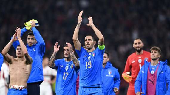 Il cammino dell'Italia verso Euro 2024 inizia da Napoli: il 24 marzo sfida all'Inghilterra