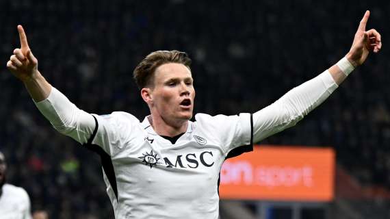 Napoli, per McTominay niente di serio. Sarà al suo posto nella sfida contro la Roma