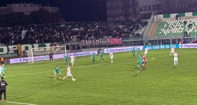 Benevento sconfitto 2 a 1 dal Monopoli