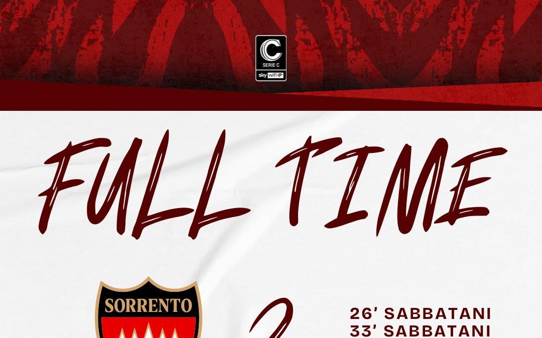 Il Sorrento batte 2-0 il Siracusa