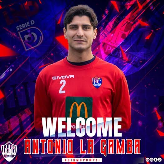 UFFICIALE-Pompei, ecco il difensore La Gamba 