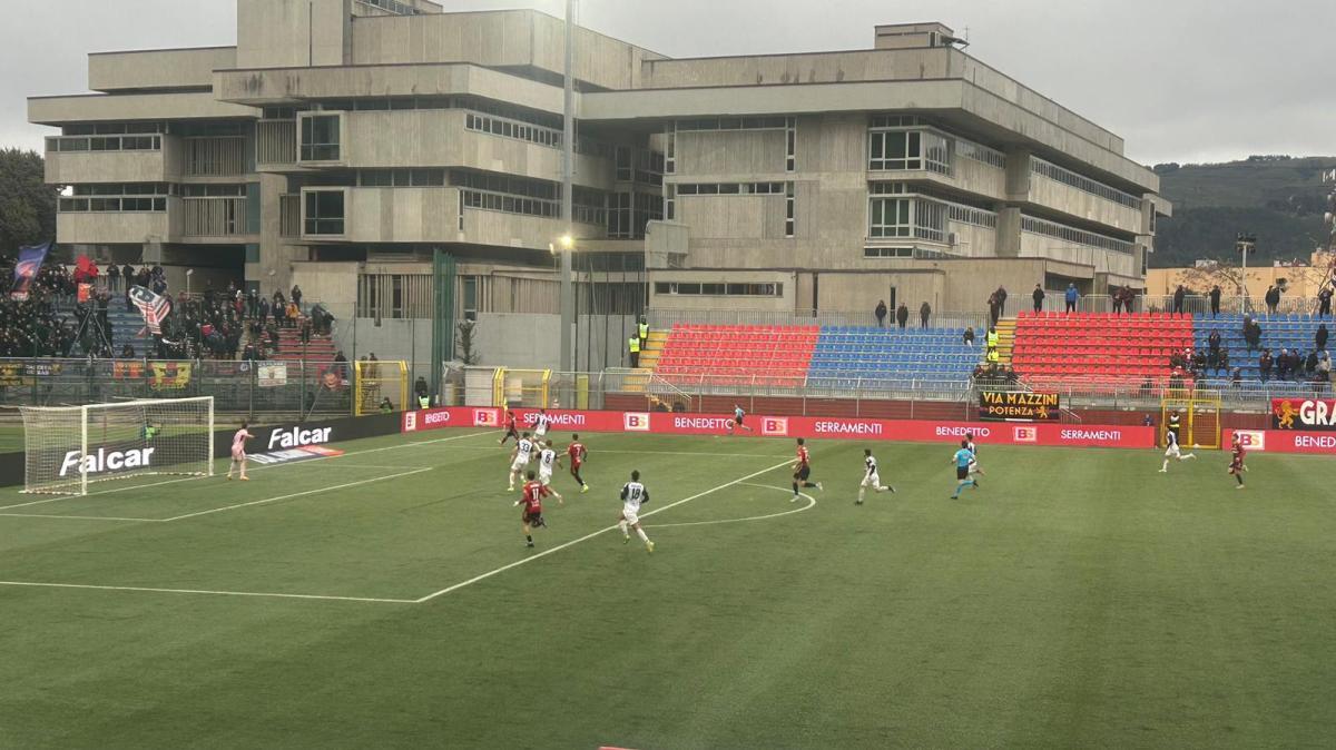 La Casertana si ferma a Potenza