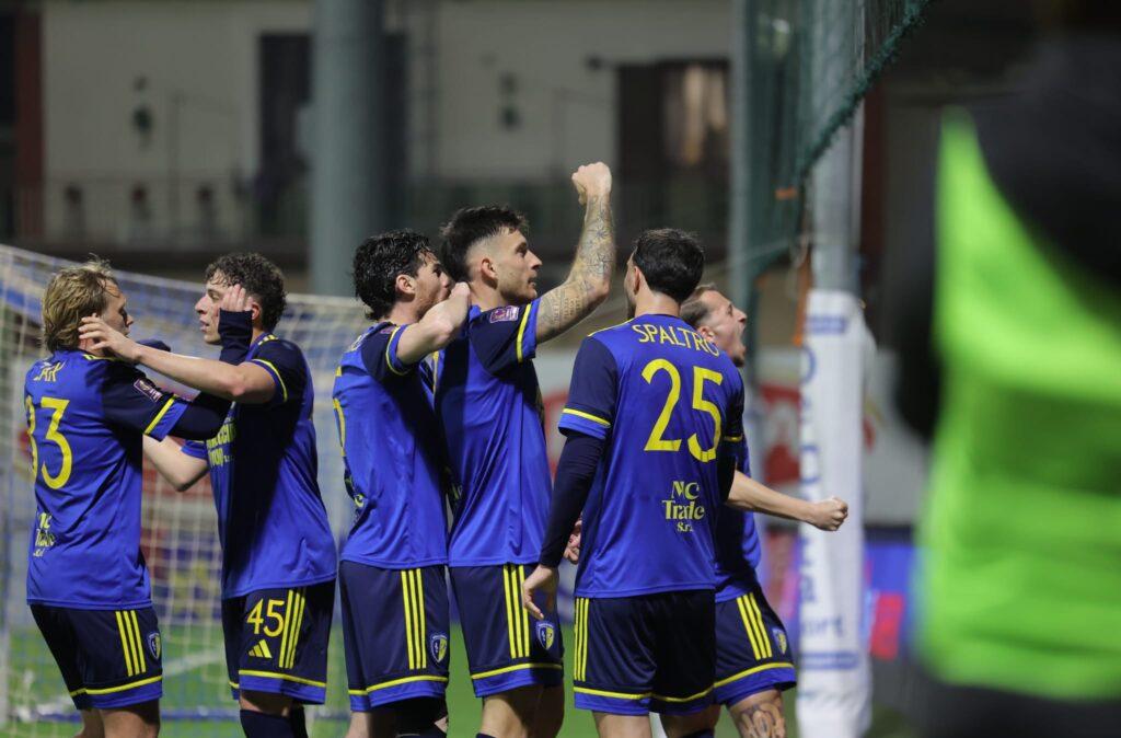 Audace Cerignola, vittoria per 3-2 contro il Sorrento