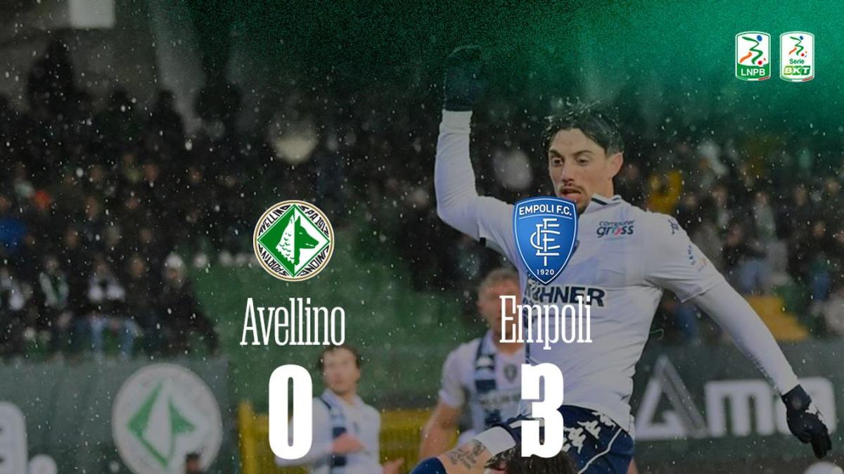 Avellino-Empoli 0-3: gli ospiti calano il tris 