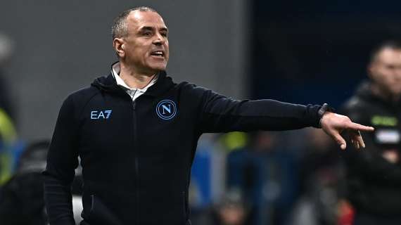 Napoli-Frosinone 2-2, Calzona a Dazn: "La partita era da vincere