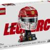 LEGO esalta i ferraristi con i caschi di Hamilton e Leclerc