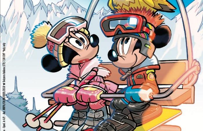 Arrivano gli sport invernali sul nuovo Topolino