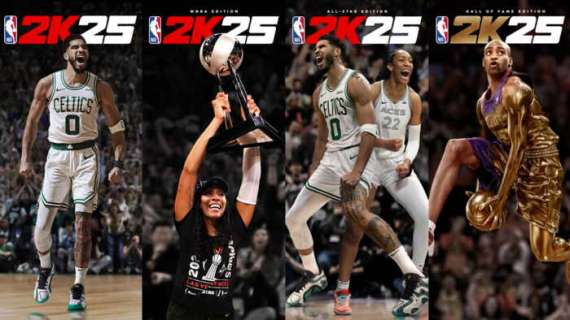 Dopo l'anello NBA, Jayson Tatum si prende la cover di NBA 2K25