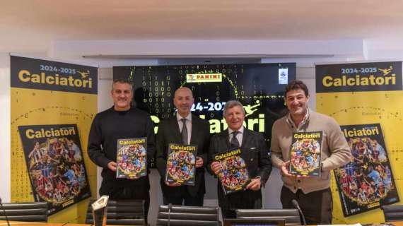 Presentato Calciatori Panini 2024-25: statistiche "live" e album brossurato