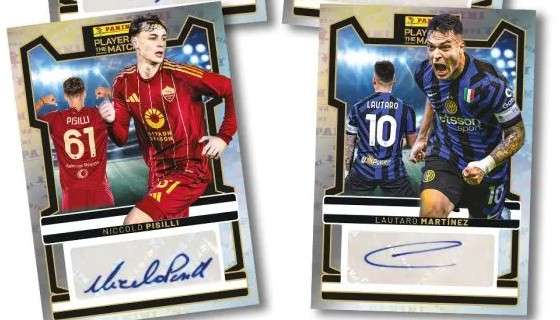Panini Player of The Match... con gli autografi originali