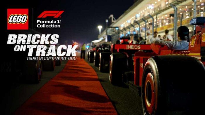 Si avvicina il momento di Bricks on Track: Building the LEGO F1 Drivers’ Parade