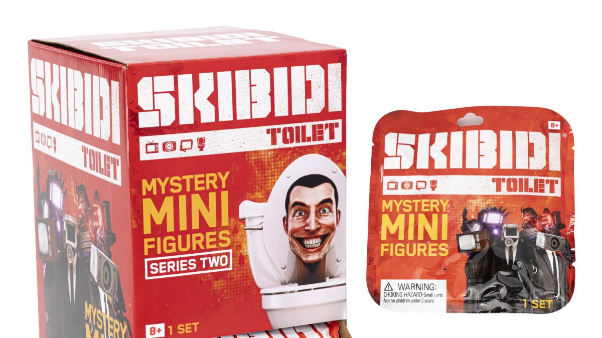 Dalla webserie Skibidi Toilet: la linea toys ufficiale