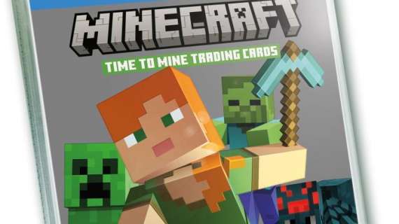 Pronto a scavare, creare e collezionare? Ecco Minecraft Time To Mine Trading Card 