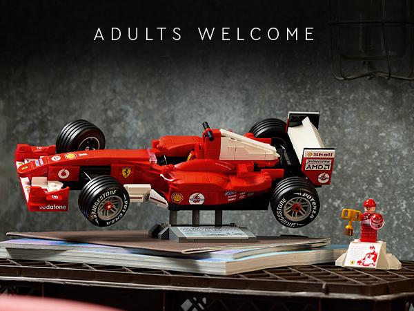 LEGO fa contenti tutti con la Ferrari F2004 di Michael Schumacher