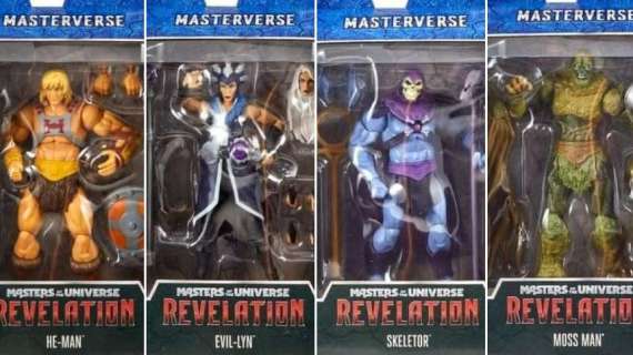 La nuova linea Masters of the Universe: Revelation