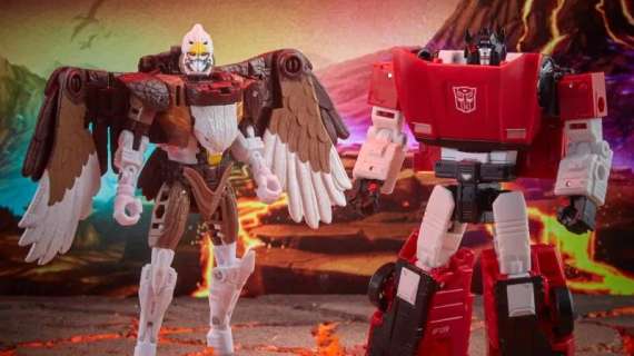 Transformers: Sideswipe e Skywarp Figures