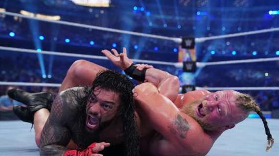 WrestleMania 38, Roman Reigns manda all'inferno Brock Lesnar