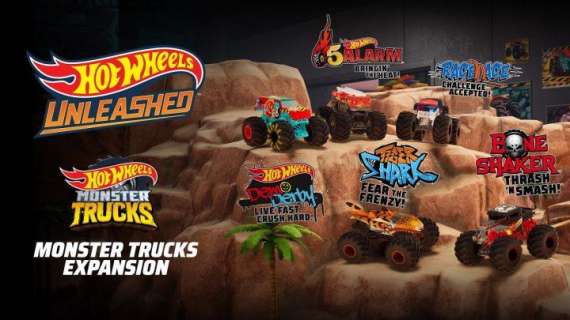 Marce alte con Monster Trucks Expansion per Hot Wheels Unleashed