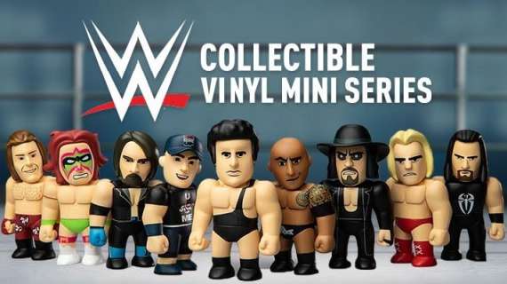 3D WWE Vinyl Mini Series