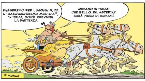 Asterix e la Corsa d&rsquo;Italia