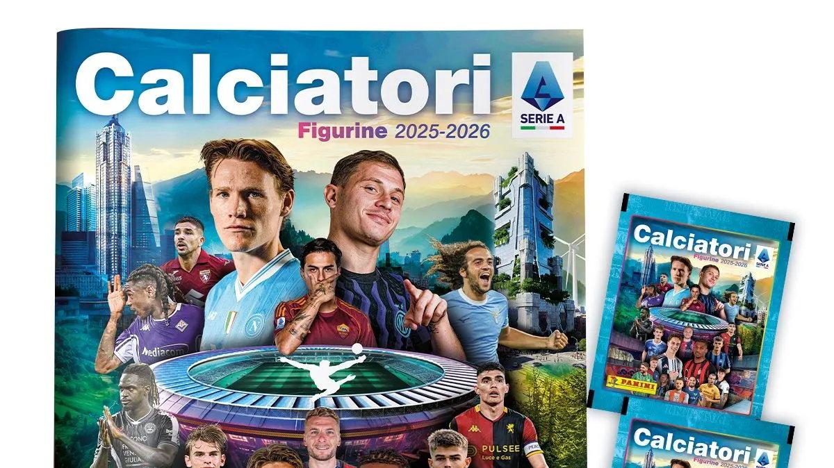 C'è anche l'intelligenza artificiale nel nuovo Calciatori 2025-2026 Panini