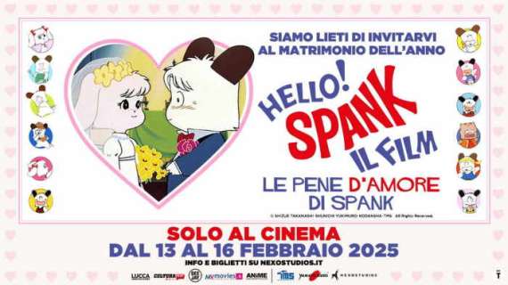 Il ritorno di Hello! Spank... al cinema dal 13 al 16 febbraio