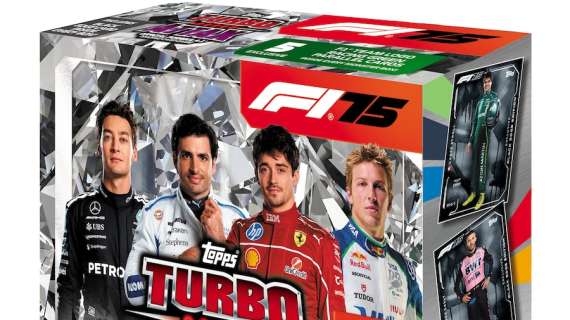 F1 Turbo Attax Diamond Collection di Topps, le card dei 75 anni