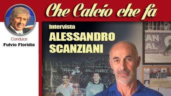 ALESSANDRO SCANZIANI oggi a "Che calcio che fa" su www.silvermusicradio.it